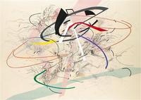 Sotheby's will offer an untitled 2001 work by Julie Mehretu from the Lehman Brothers' corporate collection.