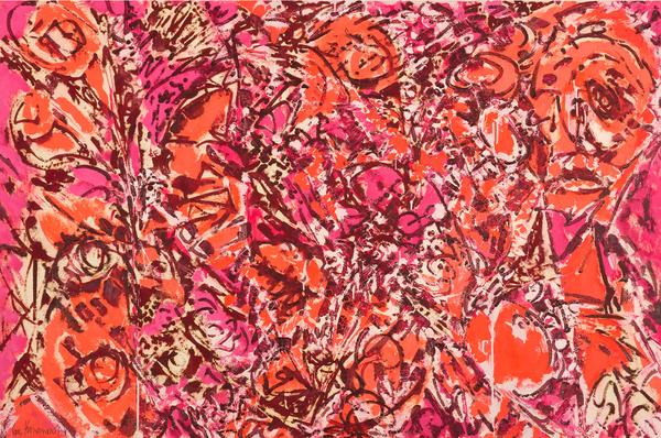 Lee Krasner, Icarus, 1964.  Thomson Family Collection, New York © The Pollock-Krasner Foundation.  