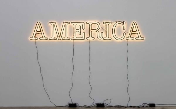 Glenn Ligon, America, 2008.