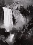 Ansel Adams (1902–1984) Vernal Fall, Yosemite Valley, California, ca.  1948 From What Majestic Word, In Memory of Russell Varian, Portfolio IV (1963) Gelatin silver print ©2010 The Ansel Adams Publishing Rights Trust Amon Carter Museum, Fort Worth, Texas P1966.11.6