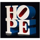 Robert Indiana, Hope, 2009. Galerie Thomas at Art Basel Miami Beach.