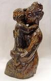 Selma Burke, Mother and Child, wood