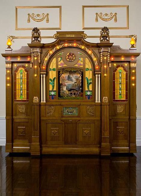 A very fine and unique Hupfeld Helios Model III/39 Orchestrion, estimated at $800,000 - 1,200,000 .