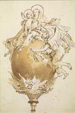 Tiepolo’s remarkable drawing The Virgin and Child Seated on a Globe