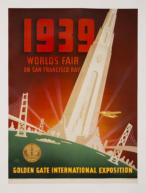 Shawl, Nyeland & Seavey, "1939 World’s Fair on San Francisco Bay," 1937