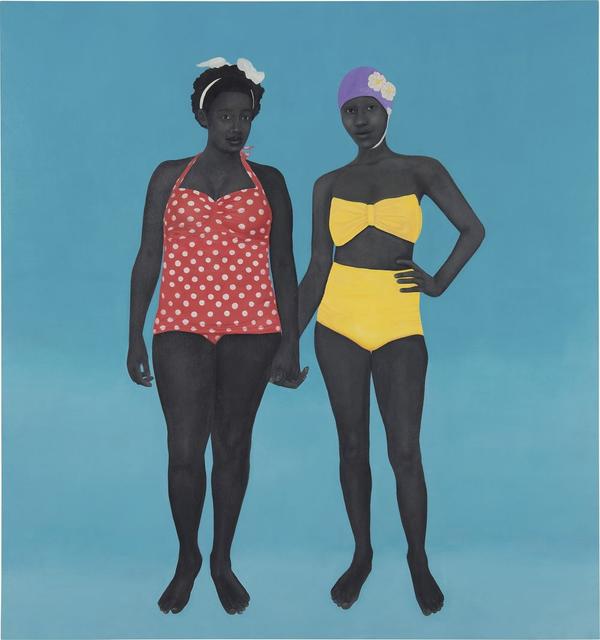 Amy Sherald, The Bathers, 2015, brought an artist record of $4,265,000.