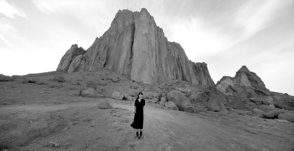 Shirin Neshat, Land of Dreams, 2019, video still.  Courtesy of the artist and The Broad.  