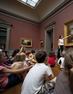 Young visitors to the National Gallery of Art (ages 4–7) explore the collection through the engaging "Stories in Art" program.  