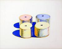 Wayne Thiebaud's Four Cakes