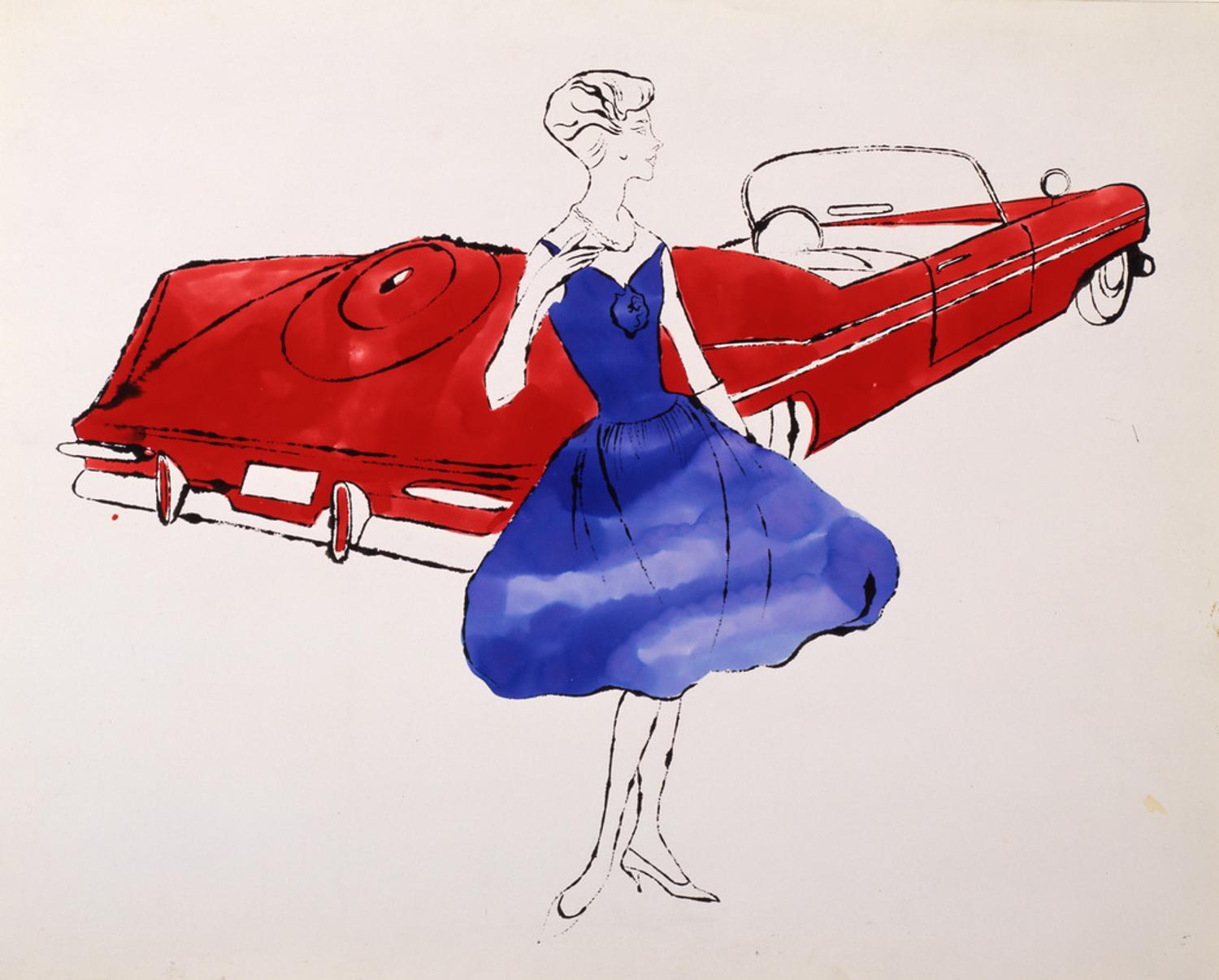 andy warhol female fashion figure