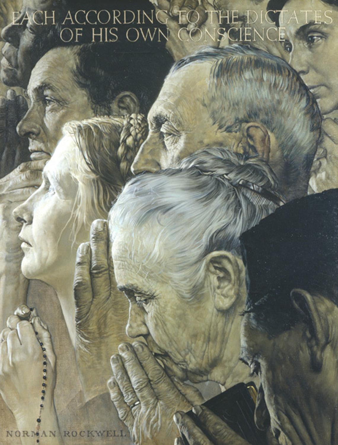 43+ Norman Rockwell Paintings Classroom Norman rockwell&#039;s four freedoms to tour in major international