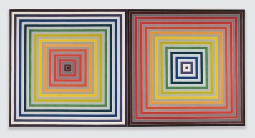 Frank Stella, Paradoxe sur le comediene, 1974, Synthetic polymer paint on canvas, Private Collection, NY © 2017 Frank Stella,/ Artists Rights Society (ARS), New York, Photo Credit: Jason Wyche 