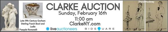 Clarke Auction - Feb 16 - ClarkeNY.com