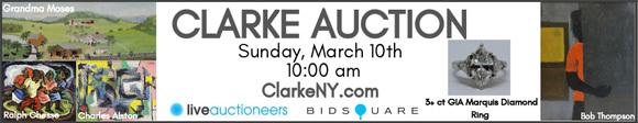 Clarke Auction - March 10 - ClarkeNY.com