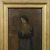 Rare oil on board painting by James McNeill Whistler (American, 1834-1903), titled Peasant Woman, done during Whistler’s time spent in Venice, circa 1880 (est.  $200,000-$300,000).