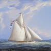 "Yacht on Vineyard Sound" by William R.  Davis