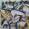 "Boat Works" - John Waddingham -w/c