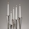 Candelabrum in sterling silver with walnut base, made in 1970 (estimate: $4,000–$8,000).