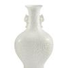 Chinese Molded White Glazed Porcelain Vase, Jiaqing seal mark and of the Period, The Collection of Hugh J.  Grant and Lucie Mackey Grant.  Sold by Doyle New York to a buyer from China for $710,500.  A world auction record for a single vase of this period.