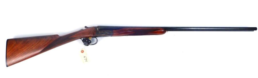 Connecticut Shotgun Mfg. Co. Model RBL-28 shotgun, 28 gauge, side-by-side, ornately engraved. Estimate $4,000-$6,000
Stephenson's Auctioneers & Appraisers