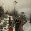 Daniel Ridway Knight - In Winter