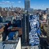 11 Howard hotel’s 150 foot-by-50-foot South-facing wall that celebrates the history and culture of SoHo