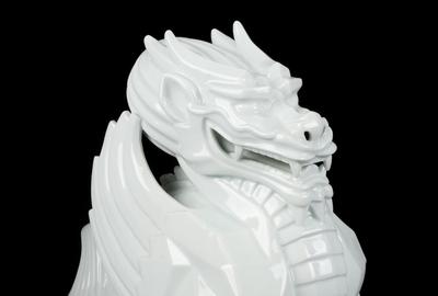 Sakaida Kakiemon XII - Okimono or Modernist, Faceted Kirin