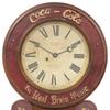 This Baird Coca-Cola advertising clock, circa 1889, with its original 12-inch paper dial featuring a Seth Thomas movement ($25/40,000) reads “Coca-Cola, The Ideal Brain Tonic - Delightful Summer and Winter Beverage, Specific for Headache.”