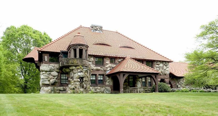 H.H. Richardson-designed Ames Gate Lodge protected with ...