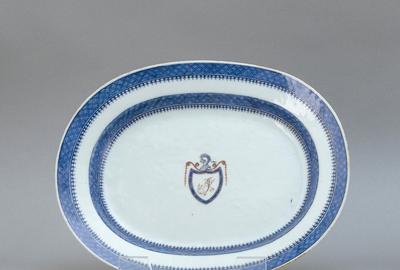 Jefferson Armorial Chinese Export Platter