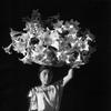 Flor Garduño, "Basket of Light (Canasta de luz, Sumpango, Guatemala)", 1989.  Gelatin silver print.  SBMA, Museum purchase with funds provided by Mr.  and Mrs.  Thomas Amory.  