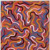 Sol LeWitt.  Squiggly Lines, 1996.  Gouache on Paper, 30 x 22 inches