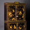 Regency Japanned and Parcel-Gilt Cabinet, 1808