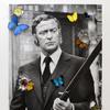 Hollywood Re-loaded Michael Caine by Bran Symondson & Terry O'Neill, 2019 (76.2 cm x 101.6 cm) 