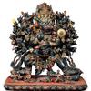 Vajrabhairava, 1400–1500 or later.  China.  Wood with paint.  Virginia Museum of Fine Arts, E.  Rhodes and Leona B.  Carpenter Foundation and Arthur and Margaret Glasgow Fund, 93.13a–oo.  