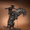 Frederic Remington (1861-1909) Bronco Buster #16, Bronze, 33.25 inches.