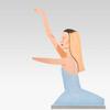 Alex Katz Dancer 2 Cutout