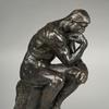 Bowman - Auguste Rodin (Paris 1840-1917 Meudon), Le Penseur (The Thinker) Bronze with a black patination with lighter brown highlights Height 37.5 cm