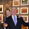 Tim Montgomery and Rita Fucillo of New Venture Media, publishers of Art New England magazine, at the AD20/21 Gala.