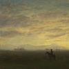 Albert Bierstadt (American, born Germany, 1830–1902), Indian on Horseback, ca.  1870-80, oil on canvas, Gift of Norm W.  Waitt, Jr.