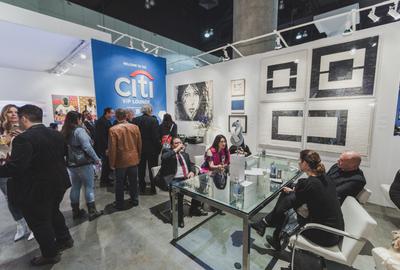 Citi Lounge at last year's LA Art Show