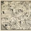 E.  Simms Campbell’s A Night-Club Map of Harlem, pen and brush, 1932.