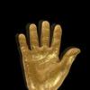 Gold Cast of Mandela's hand