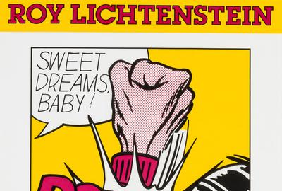 Lot 147: ROY LICHTENSTEIN, American (1923-1977), "Sweet Dreams Baby!"