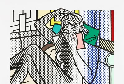 Roy Lichtenstein | Nude Reading, from the Nudes series, 1994 | Estimate: $100,000-150,000 