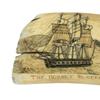 Scrimshaw whale's tooth by the Naval Monument Engraver sold for $396,00 at Eldred's Marine Sale.