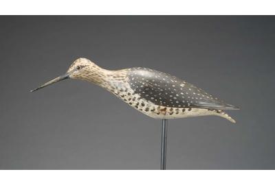 Running Yellowlegs by Elmer Crowell featured in the auction