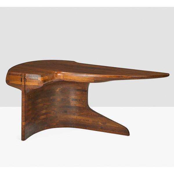 Lot 1000, Wendell Castle important laminated desk, sold for $183,750