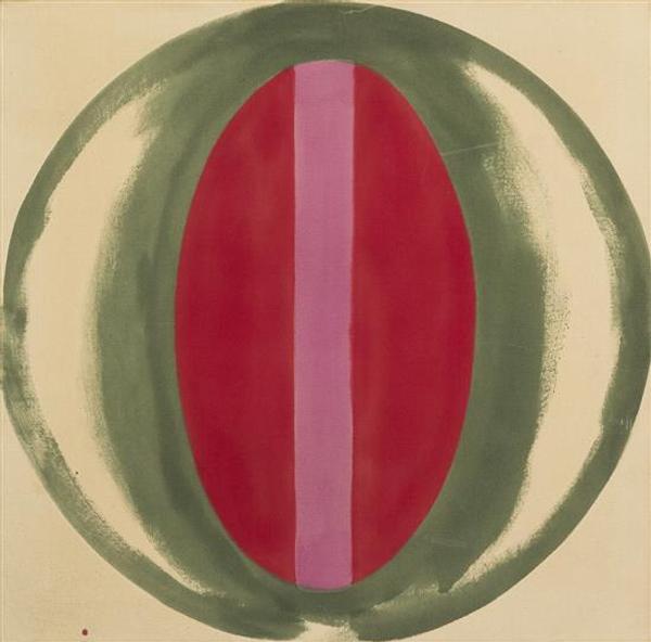 Kenneth Noland "Cat's Eye" 1960 