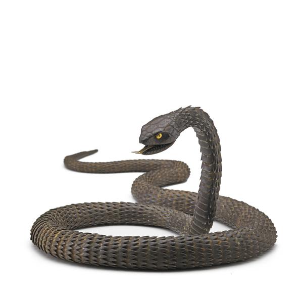 Lot 1168, Japanese Myochin School Iron Articulated Snake, sold for $118,750